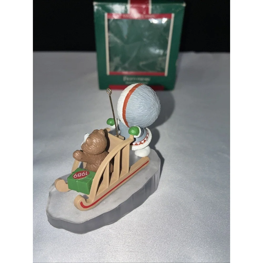 Vintage 1989 Hallmark Frosty Friends Christmas Ornament 10th In Series QX457-2